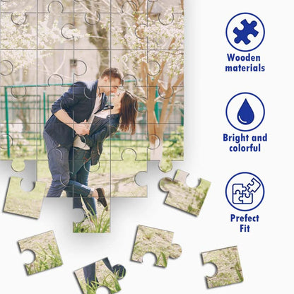 35/300/500/1025pcs Personalized Custom Photo Puzzle Friend Upload Photo For Customized Puzzle Unique Gift For Family Friends Spe
