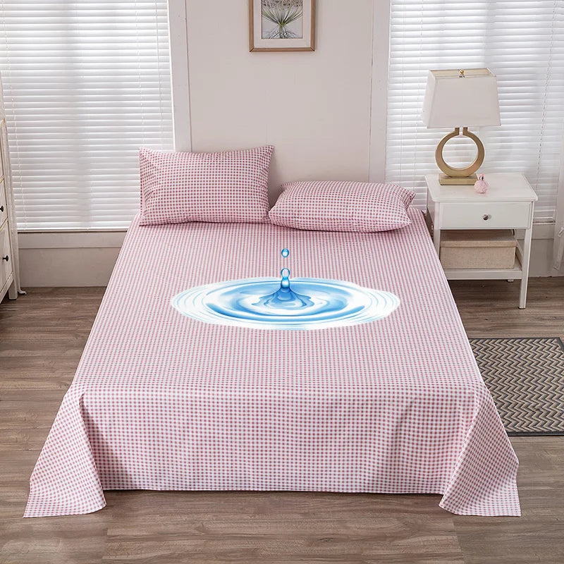 100% Waterproof Bed Covers Washable Bed Sheets Incontinence Prevention  Anti-slip Bed Cover Not Including Pillowcase