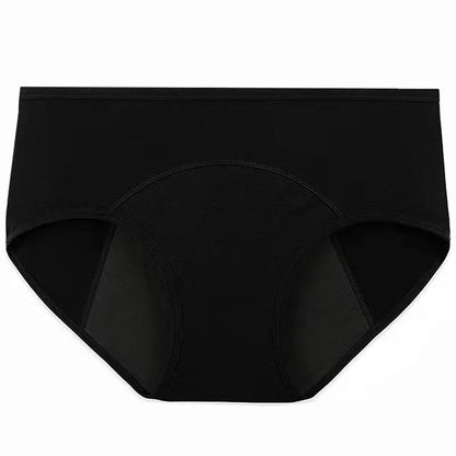 2pcs Woman Menstrual Panties Breathable Large Size Female Cotton Brief Low Waist Postpartum