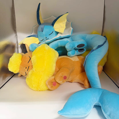 A set of combination sales Eevee Collection Pokemon Glaceon Leafeon Sylveon Plush  Espeon Umbreon Flareon Vaporeon Stuffed Doll
