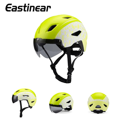 Children's Bike Helmet with Magnetic Goggles Lightweight Breathable Outdoor Sports Bike Skateboard Riding Mini Helmet
