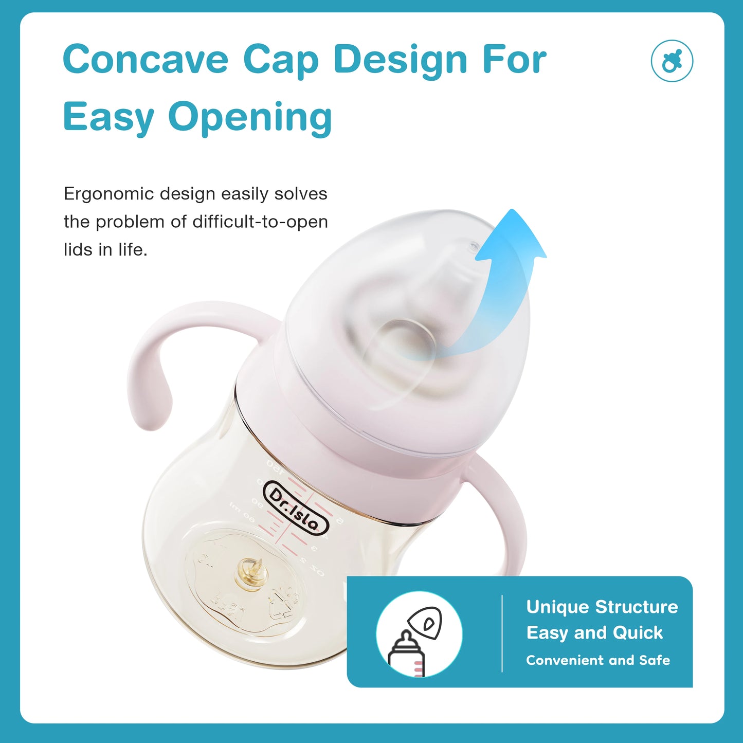 160/240/300ml Baby Dot Anti-Colic＆Anti-Bloating Milk Bottle Kids Drinking Bottle＆Temperature Display Function