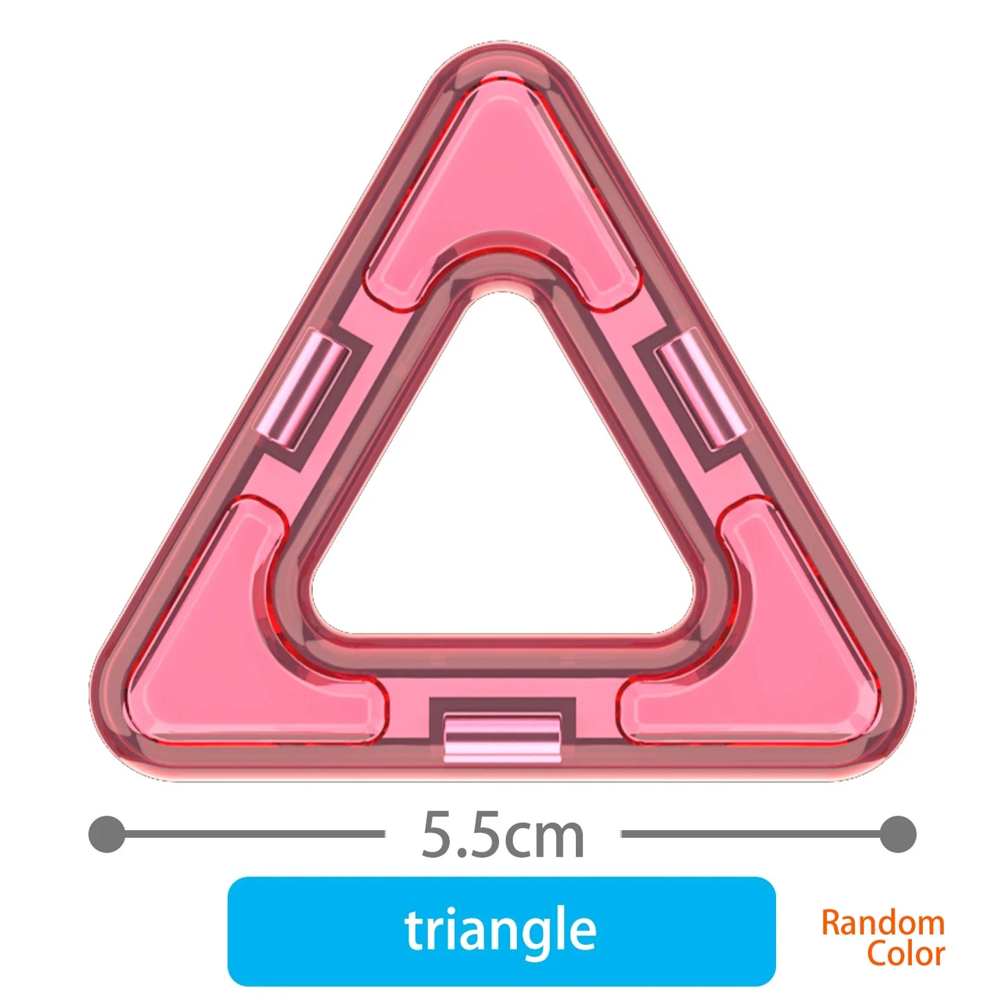 large Magnetic tiles Designer Magnet Building Blocks Accessories Educational Constructor Toys For Children Kids Girls Set Gift