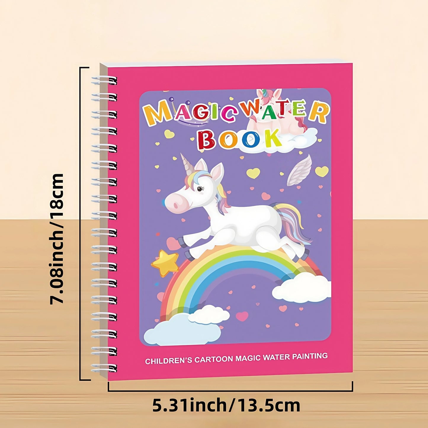 3PCS Drawing Coloring Books for Kids Magic Water Book with Pen 2 To 4 Years Old Children Learning Education Toy Education Toys