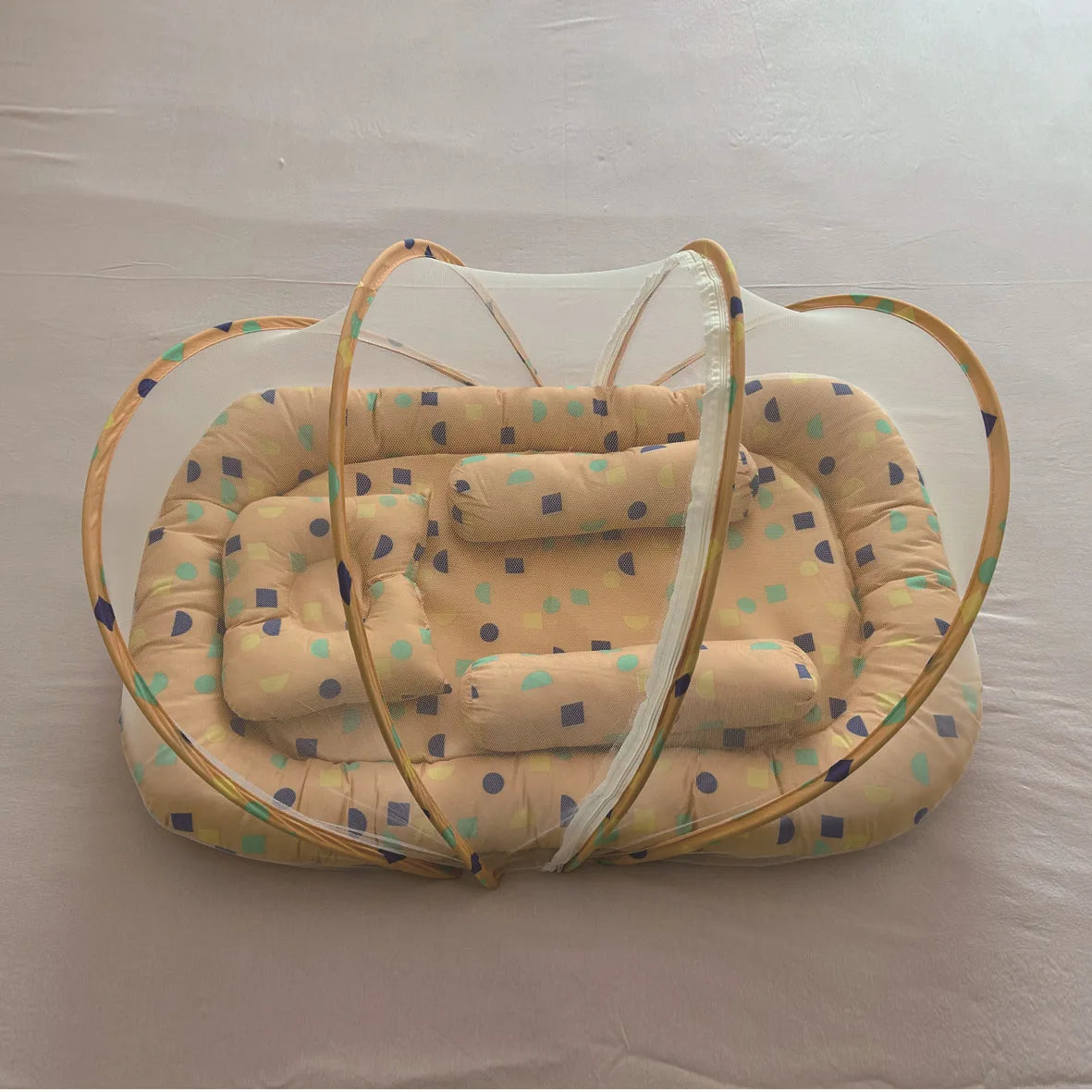 Foldable Babynest Bassinet Infant Sleeping Children's Bed with Mosquito Multi-Function Travel Baby Nest Portable Baby Bed Crib