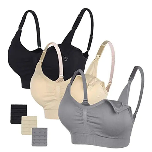 Nursing bra maternity anti-sagging breathable nursing bra high quality large size
