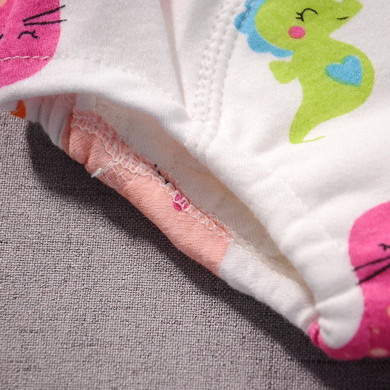 Newborn Training Pants Baby Shorts Solid Color Washable