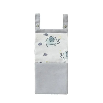 Baby Crib Organizer Bed Hanging Storage Bag Cot Diaper Organizer Kids Toys Pocket Baby Beds Bags Newborn Crib Bedside Organizer