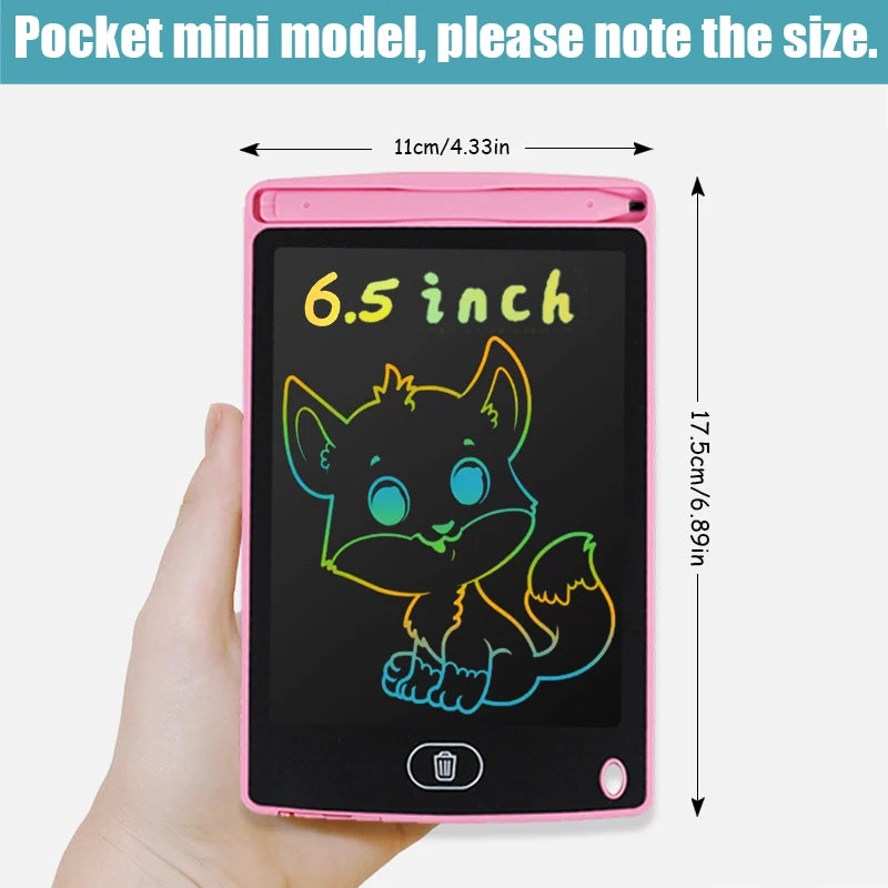 16/12/8.5/6.5 Inch LCD Writing Drawing Tablet Doodle Board Montessori Educational Toy for kids