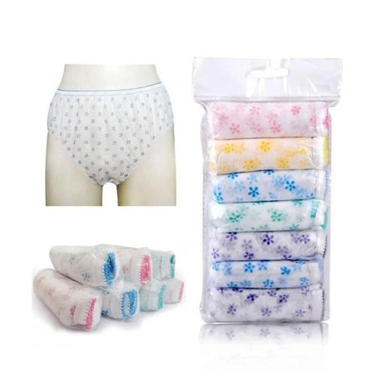 7PCS/set Women Disposable Cotton Underwear Postpartum Panties