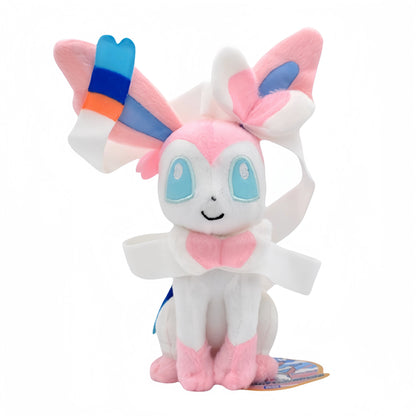 A set of combination sales Eevee Collection Pokemon Glaceon Leafeon Sylveon Plush  Espeon Umbreon Flareon Vaporeon Stuffed Doll