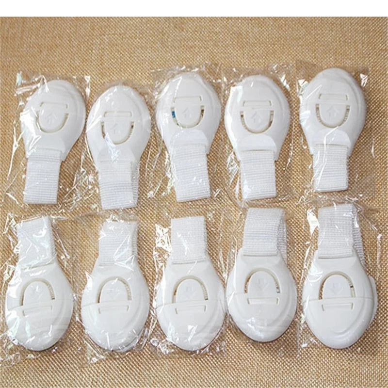1/2/10/20pcs Kids Safety Door Lock Child Safety Cabinet Lock Baby Proof Security Protector Drawer Door Cabinet Lock Protection