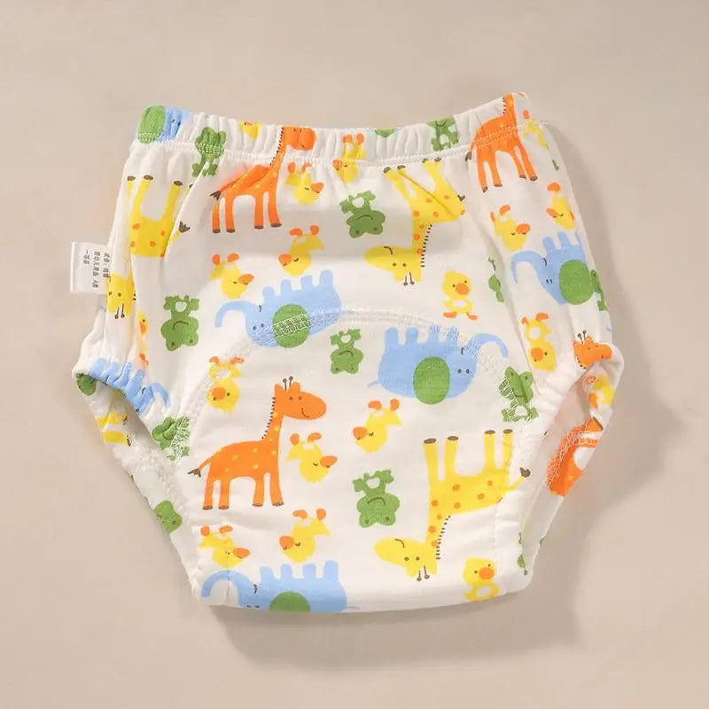 Newborn Training Pants Baby Shorts Solid Color Washable