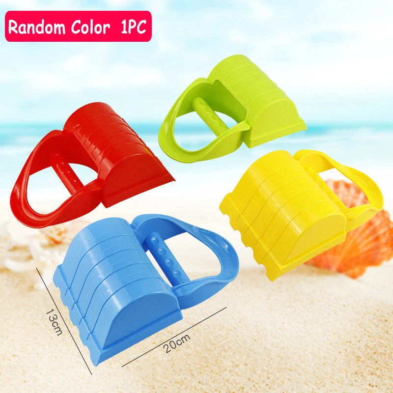 Kids Sandbox Beach Toys Shovel Castle Building Sand Brick Walls Mold Summer Fun Outdoor