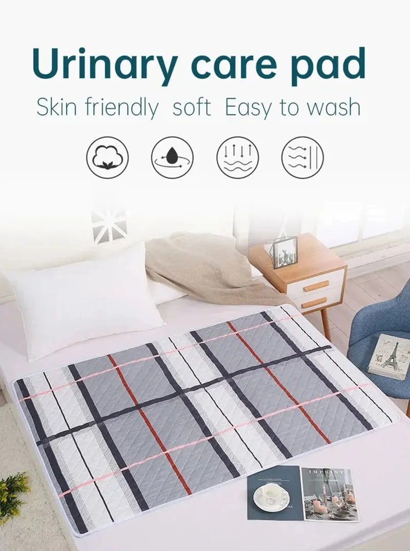 Waterproof Washable Mattress Cartoon Bed Protector Diaper Bedding Urine Pads Cloth Breathable