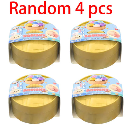 Blind box Colorful Simulated Dumpling Squishy Relaxing Relieve Anxiety Antistress Enhance Happiness Rebound Squeeze Reliever Toy