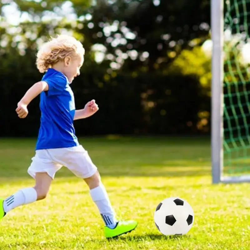 21cm Bouncing Mute Ball Toy Indoor Silent Baby Toy Silent Soft Soccer Ball Bounce Child Sports Games