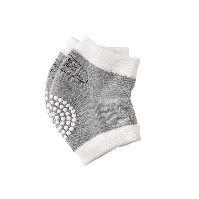 Baby Crawling Knee Pads Breathable, Toddler Walking Anti-Fall, Infant 0-3 Years Old, Pure Cotton Anti-Collision Elbow Pads, Non-