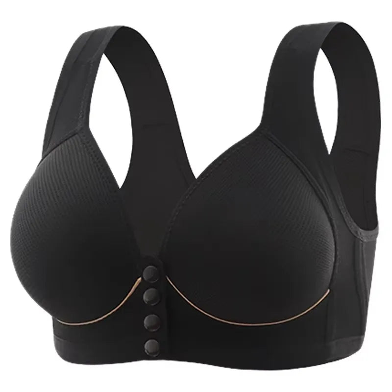 Maternity Bra Wire Free Front Closure Breastfeeding Nursing Bra