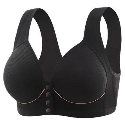 Maternity Bra Wire Free Front Closure Breastfeeding Nursing Bra