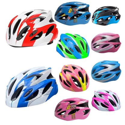 Adjustable Children Bicycle Helmet Scooter Skateboard Riding Safety Kids Cycling Protective Helmets For Bike Skate Scooter