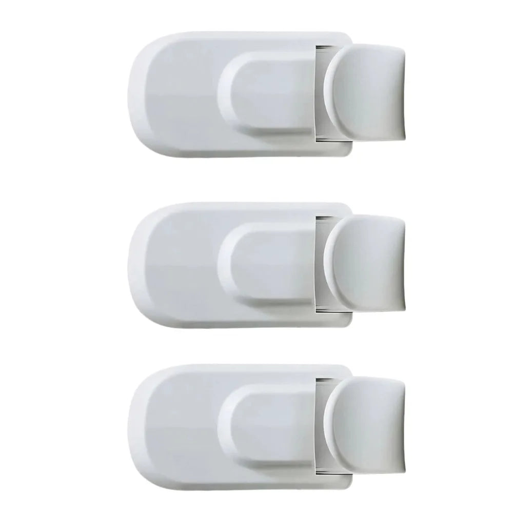 1/2/3/5pcs Child Protection Safety Lock Anti-pinch Door Blocking Lock Prevents Child From Opening Door Latch Automatically Locks
