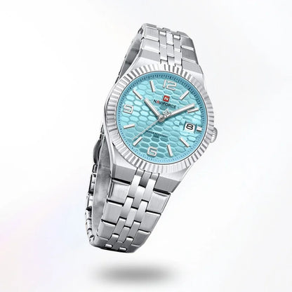 New NAVIFORCE Women 2026 Fashion Watch High Quality Waterproof Ladies Quartz WristWatches Female Steel Bracelet Romantic Clock