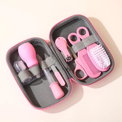 4/8/13pcs Comb Grooming Baby Care Kit Baby Portable Tool Grooming Nail Care Set