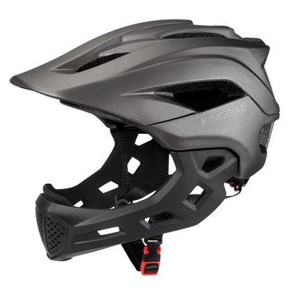 BATFOX child Bicycle helmet Detachable kids full face helmet for children motorcycle motocross helmet