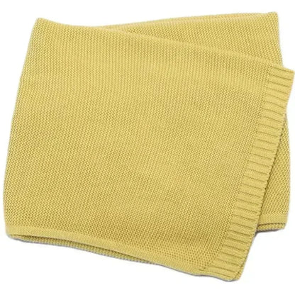 Personalized Name Baby Blanket Embroidered Name Knit Baby Blanket Newborn Gift New Mom Gifts Newborn Baby Girl & Boy Gift