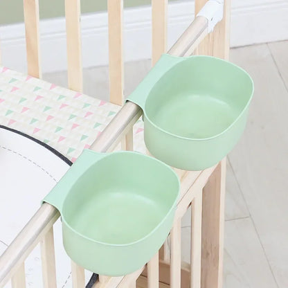 Baby Bed Hanging Storage Box Cotton Newborn Crib Organizer