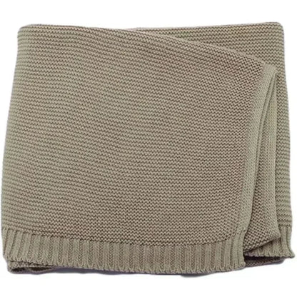 Personalized Name Baby Blanket Embroidered Name Knit Baby Blanket Newborn Gift New Mom Gifts Newborn Baby Girl & Boy Gift