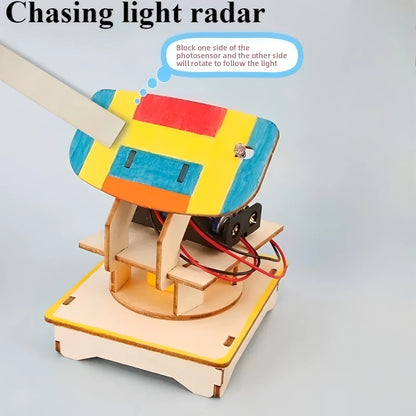 Children's science and education experiment models, handcrafted assembly toys, Educational