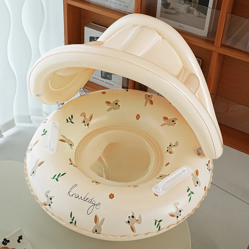 Rooxin Pool Float Baby Swim Ring Tube Inflatable Swimming Seat Ring For Kid Child Swimming Circle Beach Water Play Equipment