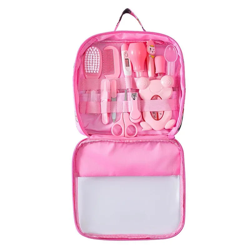 4/8/13pcs Comb Grooming Baby Care Kit Baby Portable Tool Grooming Nail Care Set