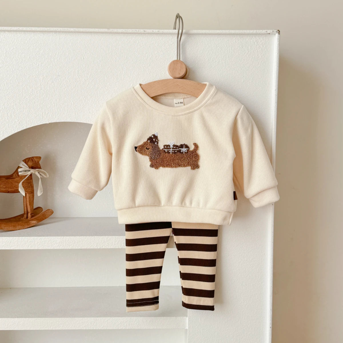 New Baby Boys & Girls 2Pcs Long Sleeve Clothing Toddler Outfit Suit Newborn Clothes