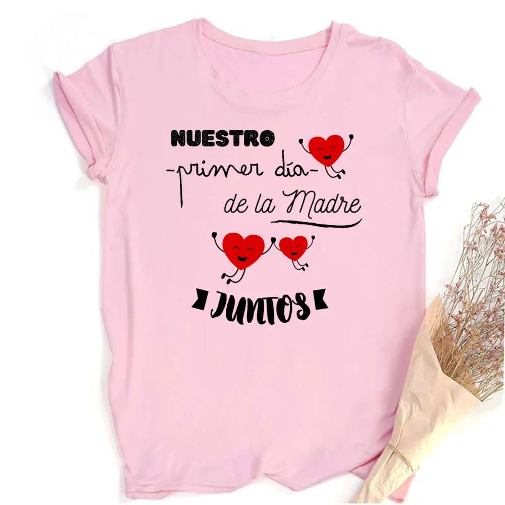 Our First Mother's Day Family Matching Clothes Mommy and Me Shirt Fashion Mothers Day Mom & Baby Outfit Mama T-shirt Baby Romper