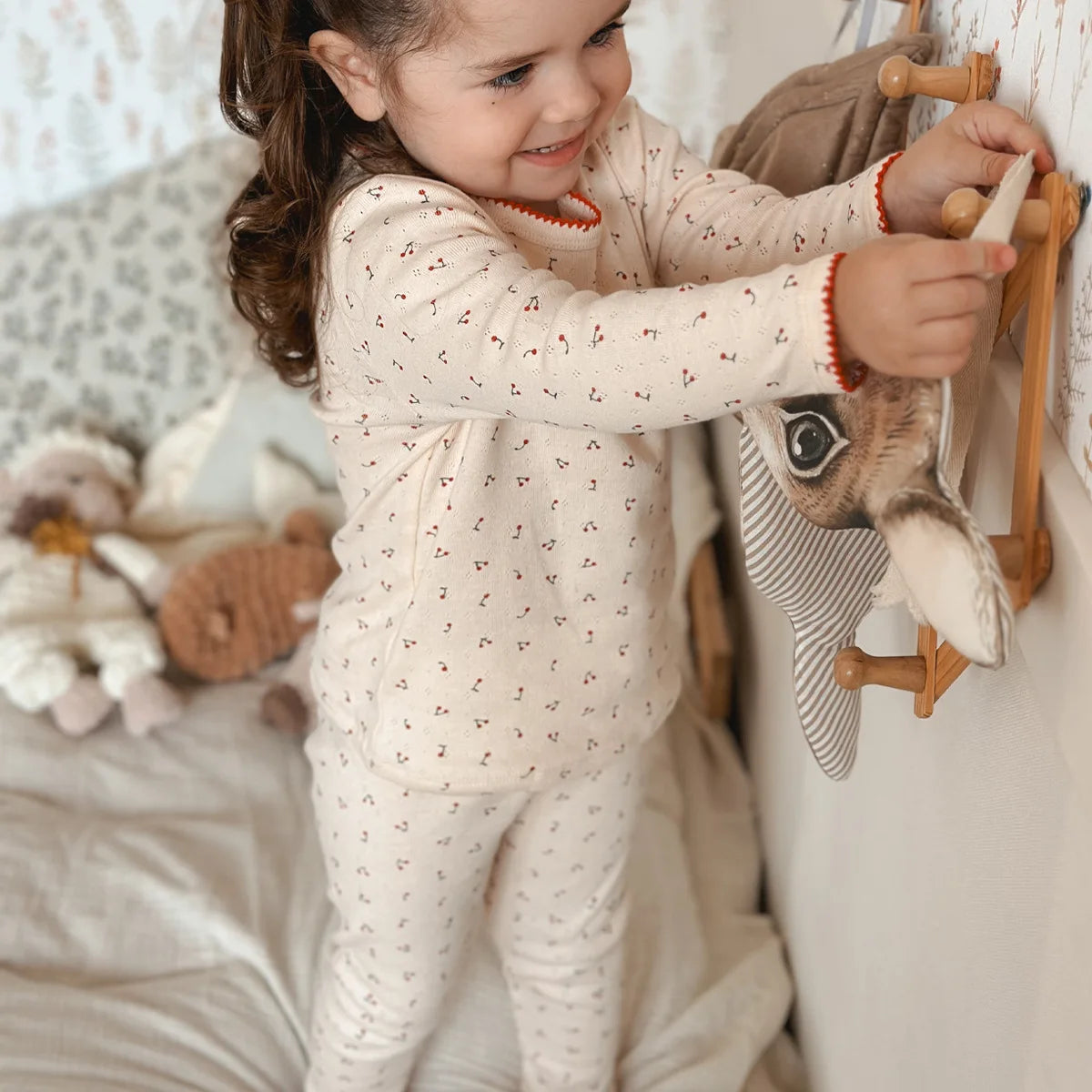 1-6T Toddler Baby Girl Clothes Set Summer 100% Cotton 2pcs Pajamas Set