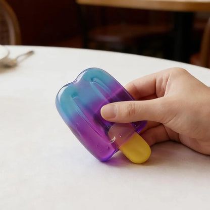 Hot New Ice Cream Squeezing Soft Candy Summer Sensory Stress Relief Color Pinching Music Fidget Sensory Toy