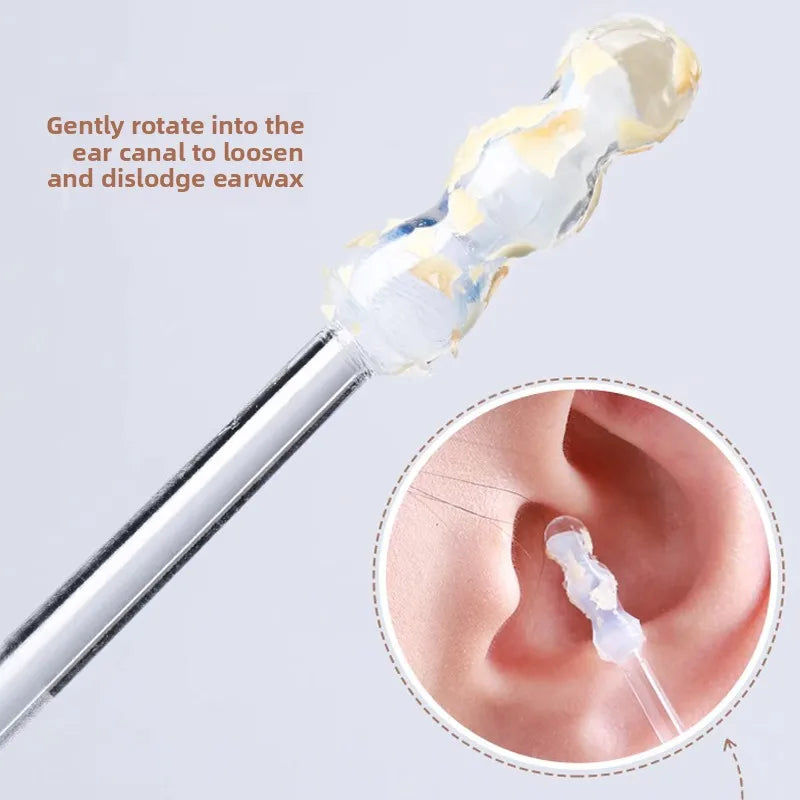 24/120pc Sticky Ear for Baby & adult Care Ear Wax Cleaning Special Not Hurt