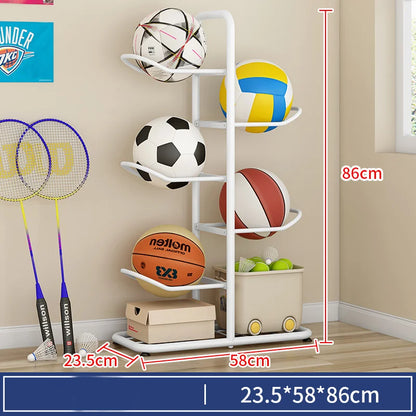 Indoor Children Storage Rack Ball Storage Rack