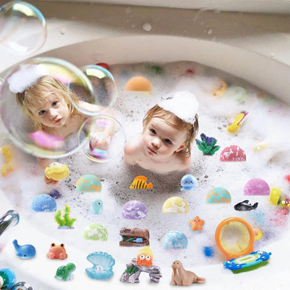 NEW Bath Bombs for Kids with Surprise Inside 12 Pack Natural Organic Kids Bubble Bath Fizzy for Girls Boys with Bath Toys Inside