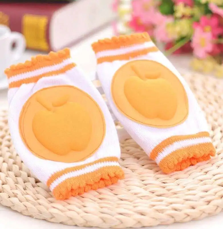 1 Pair Kids Safety Crawling Elbow Kneepad Cushion Leg Warmer