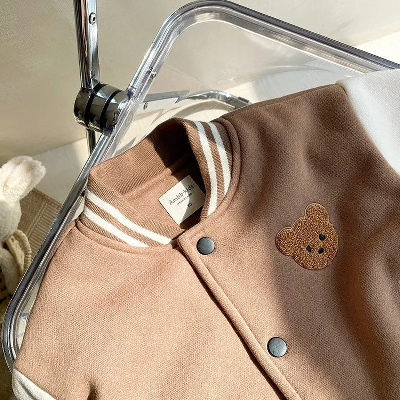 Toddler Infant Baby Boys Clothes Cute Fleece Winter Warm Baby Jacket