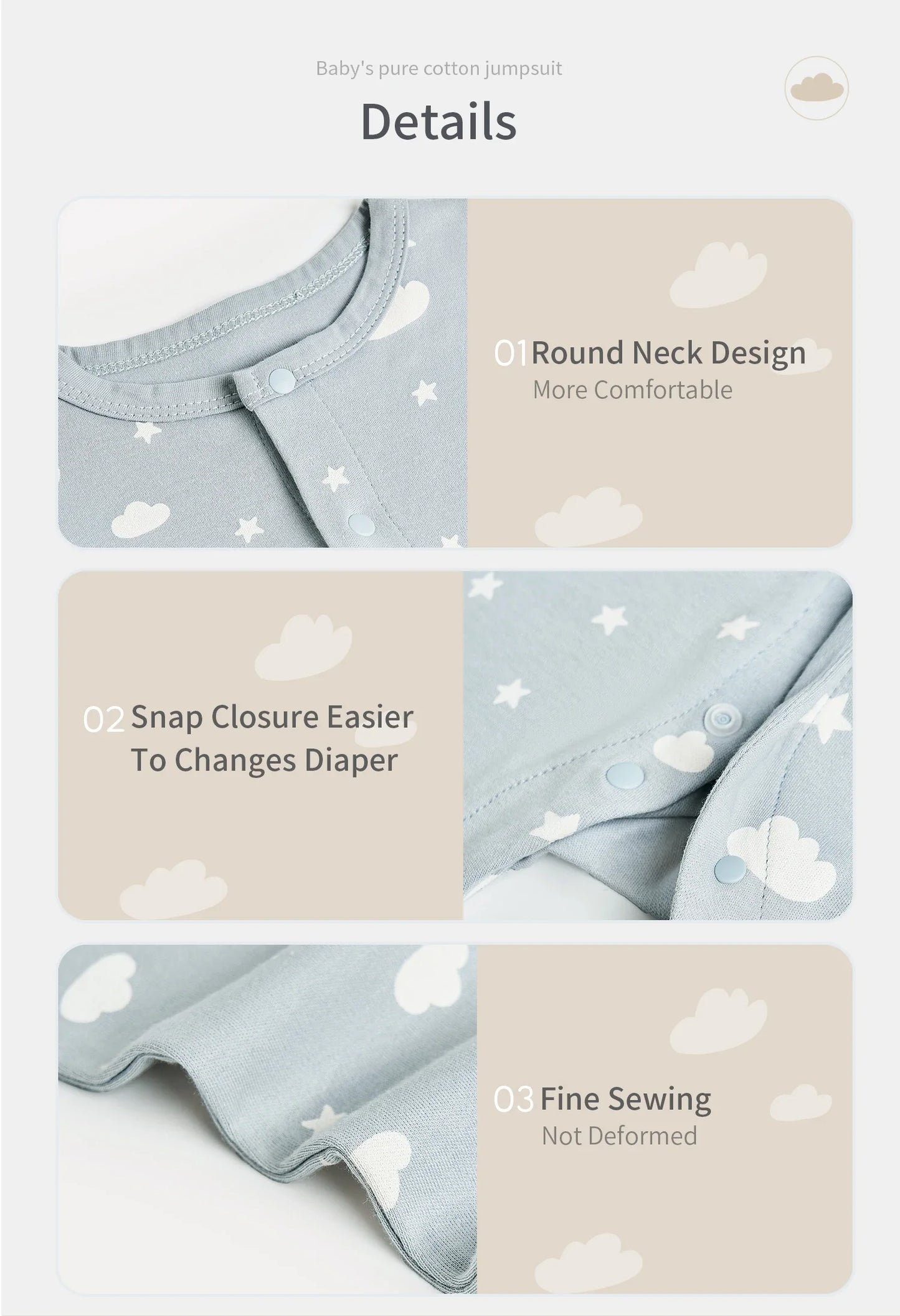 Sleeping Bag for Children 1-4 Years Neck Protection Warm Windproof 3 Zippers