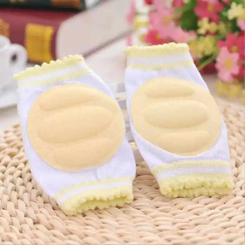 1 Pair Kids Safety Crawling Elbow Kneepad Cushion Leg Warmer