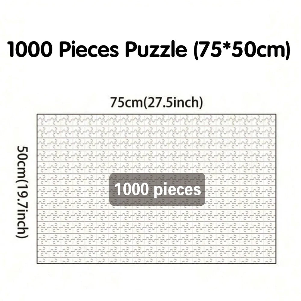 35/300/500/1025pcs Personalized Custom Photo Puzzle Friend Upload Photo For Customized Puzzle Unique Gift For Family Friends Spe