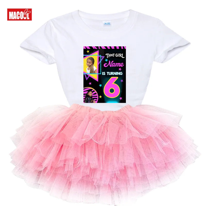 That Girl Laylay Tutu Set Girls 7th Birthday Party Outfits Kids Outfit Shirt Outfit Kids Shirts Girl Dress Sets Child Outfit 6th