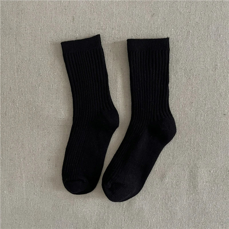 1-10Years Kids Boys Girls School Sock Stripped Toddlers Ankle Socks Cotton Children's Casual Sock Soft