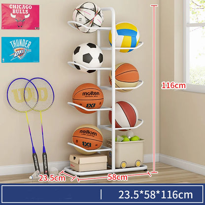 Indoor Children Storage Rack Ball Storage Rack
